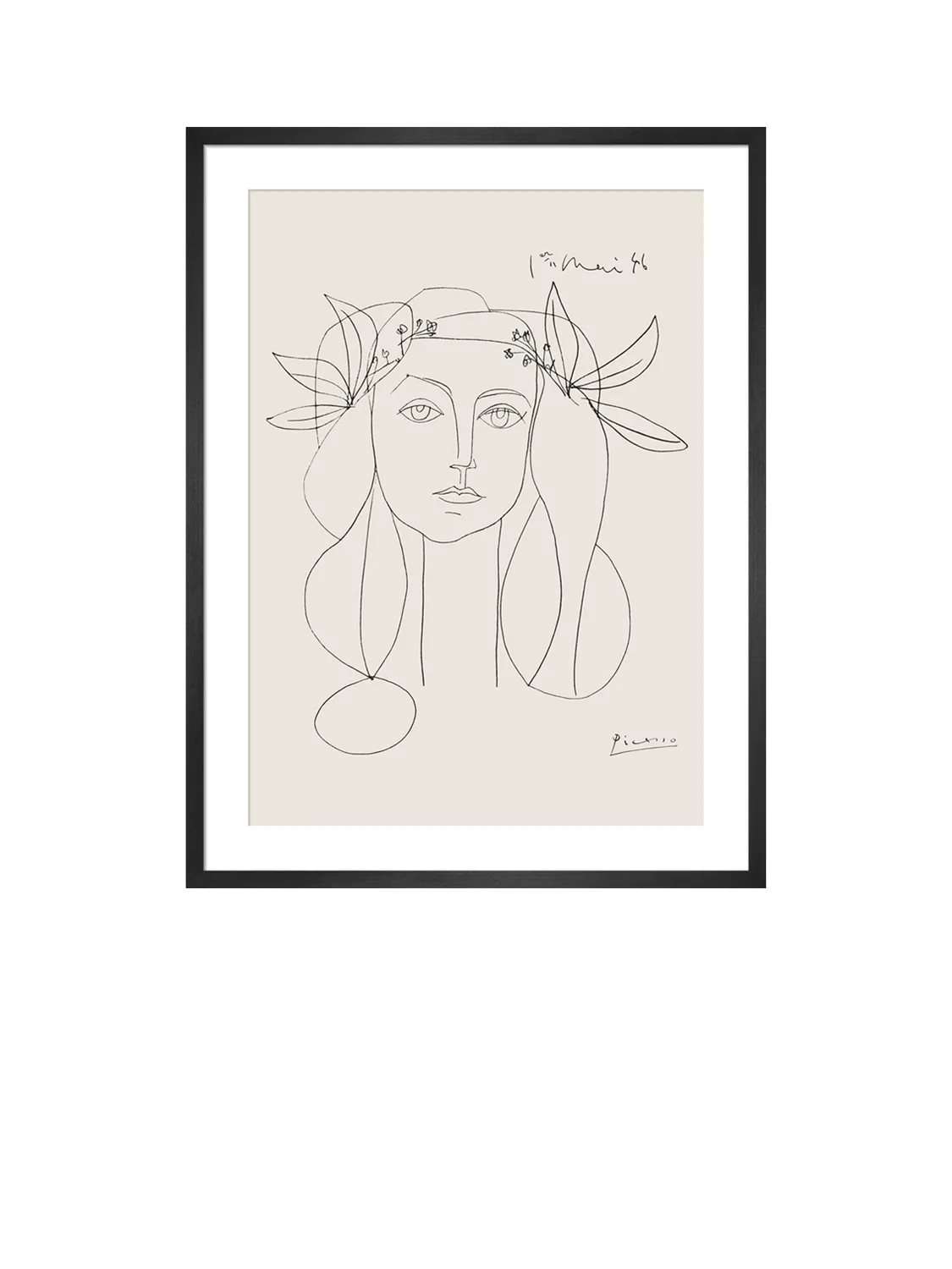 John Lewis Pablo Picasso framed print 94 x 74cm (British brand)