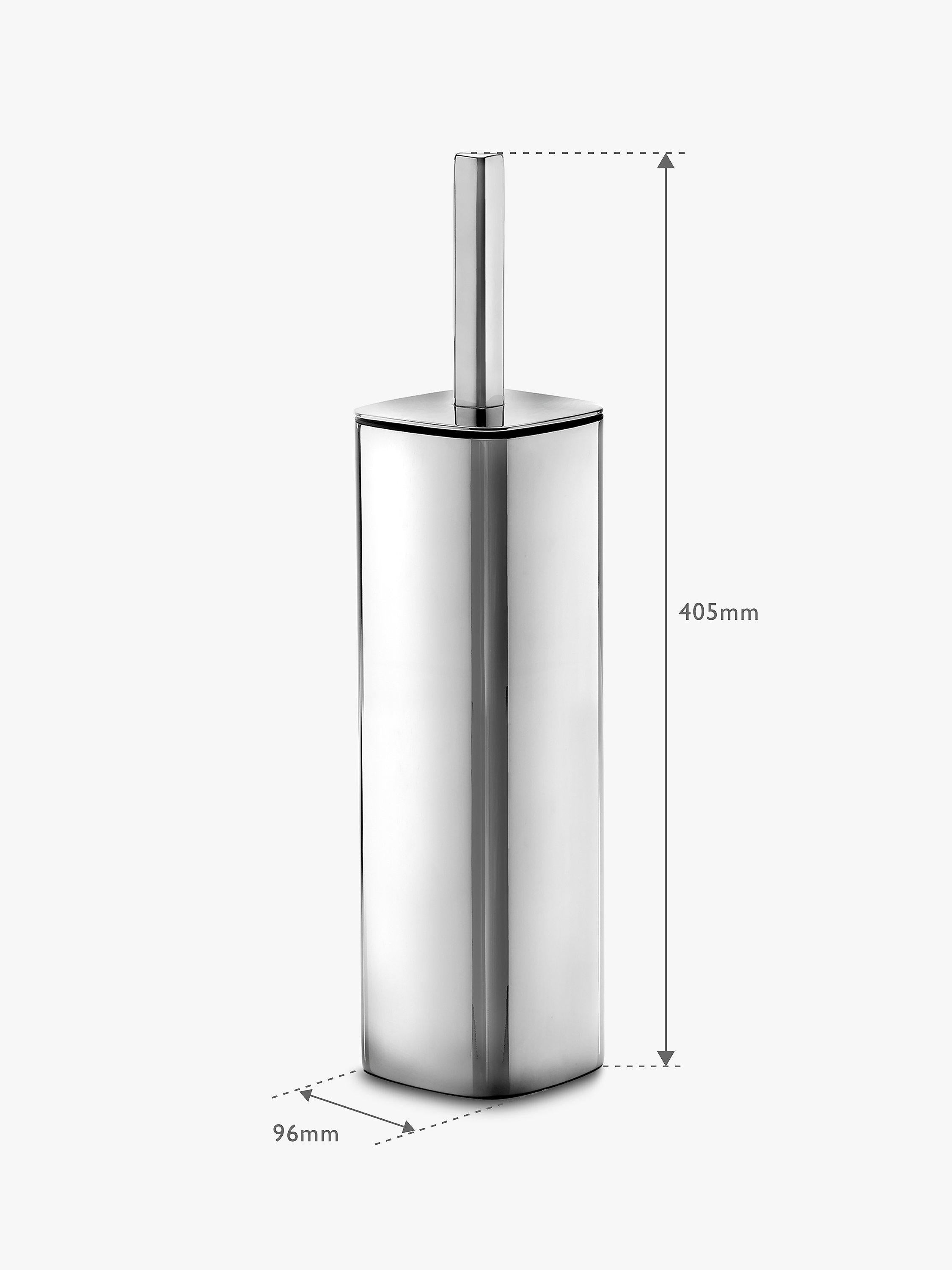 Robert Welch Burford toilet brush and holder, imported from the UK