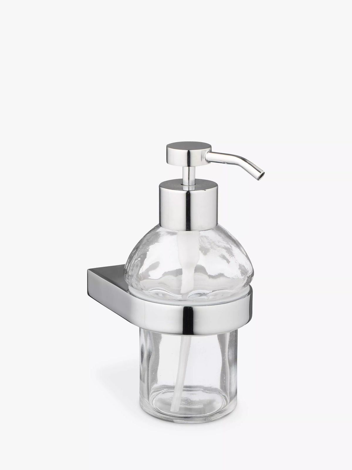 John Lewis Opus wall mounted soap dispenser chrome, UK version