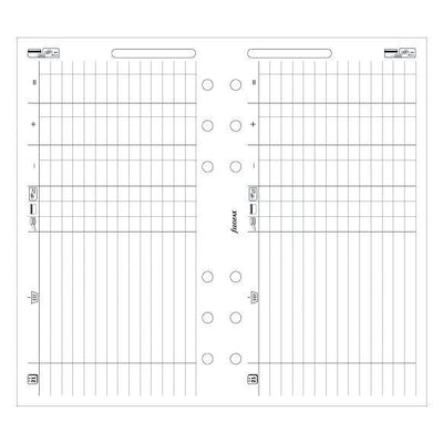 Finanzübersichten für persönlichen Organizer, 20 Blatt