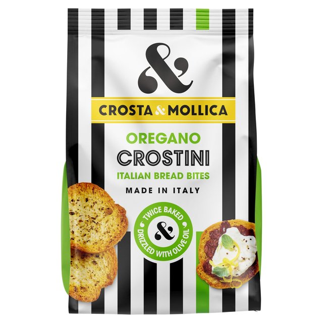 Crosta & Mollica Oregano Crostini Toasted Bread   150g GOODS M&S   