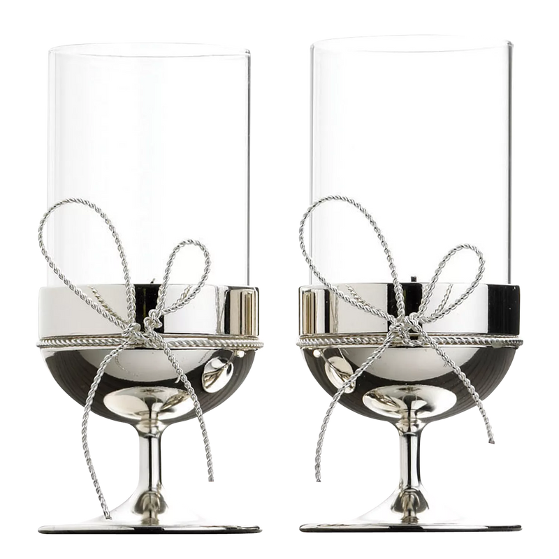 Vera Wang love knots tealight holders set of 2, UK version