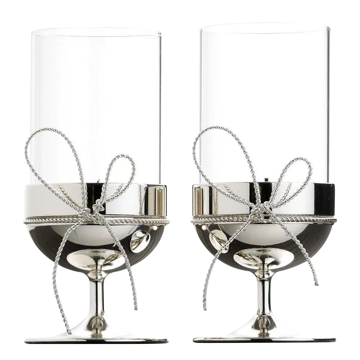 Vera Wang love knots tealight holders set of 2, UK version