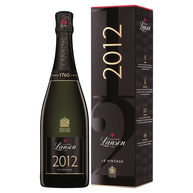 Lanson Le Vintage Champagne 2012   75cl