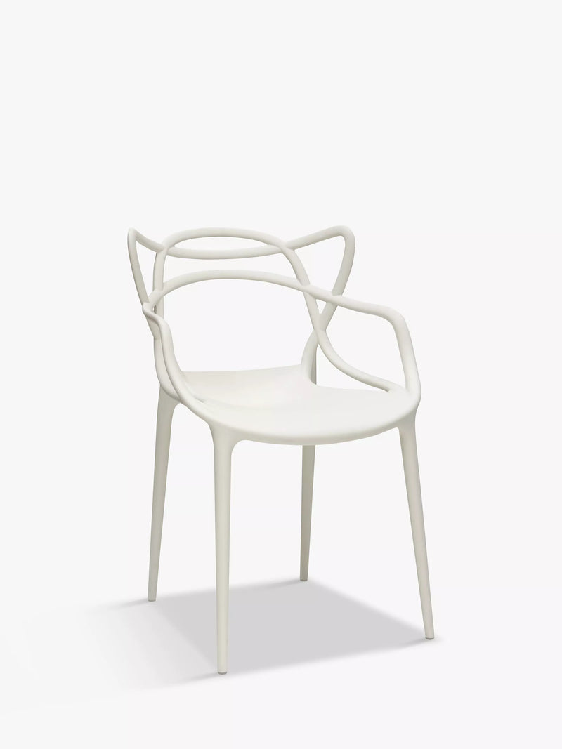 Kartell Masters stackable chair by Philippe Starck in polypropylene - British product