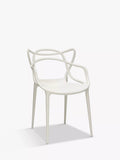 Kartell Masters stackable chair by Philippe Starck in polypropylene - British product