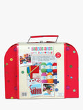 Buttonbag knitting kit for children with wool and needles, UK version