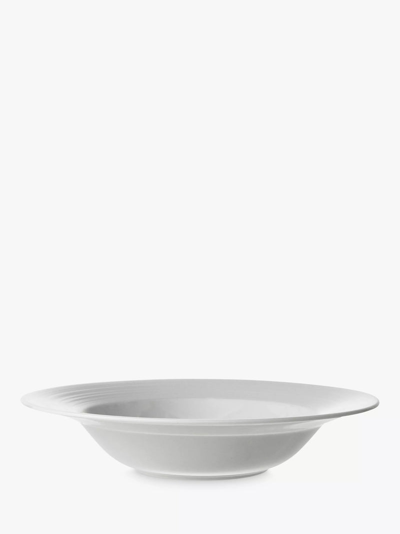 John Lewis Luna Fine China Serve Bowl natural 27cm, UK version