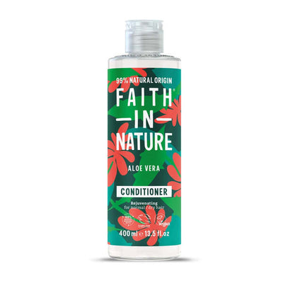 Superdrug Faith In Nature Aloe Vera Conditioner 400ml- Buy online at McGrocer