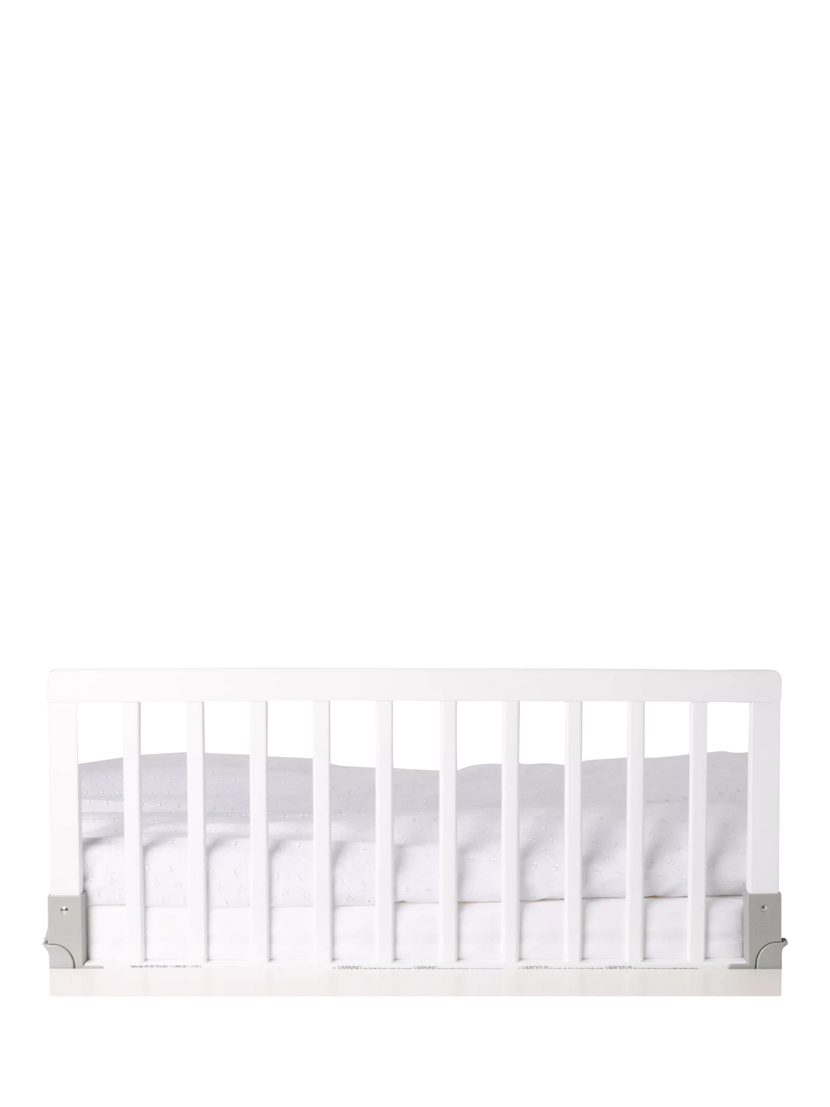 BabyDan Wooden Bed Guard Rail White - British product