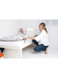 BabyDan Wooden Bed Guard Rail White - British product
