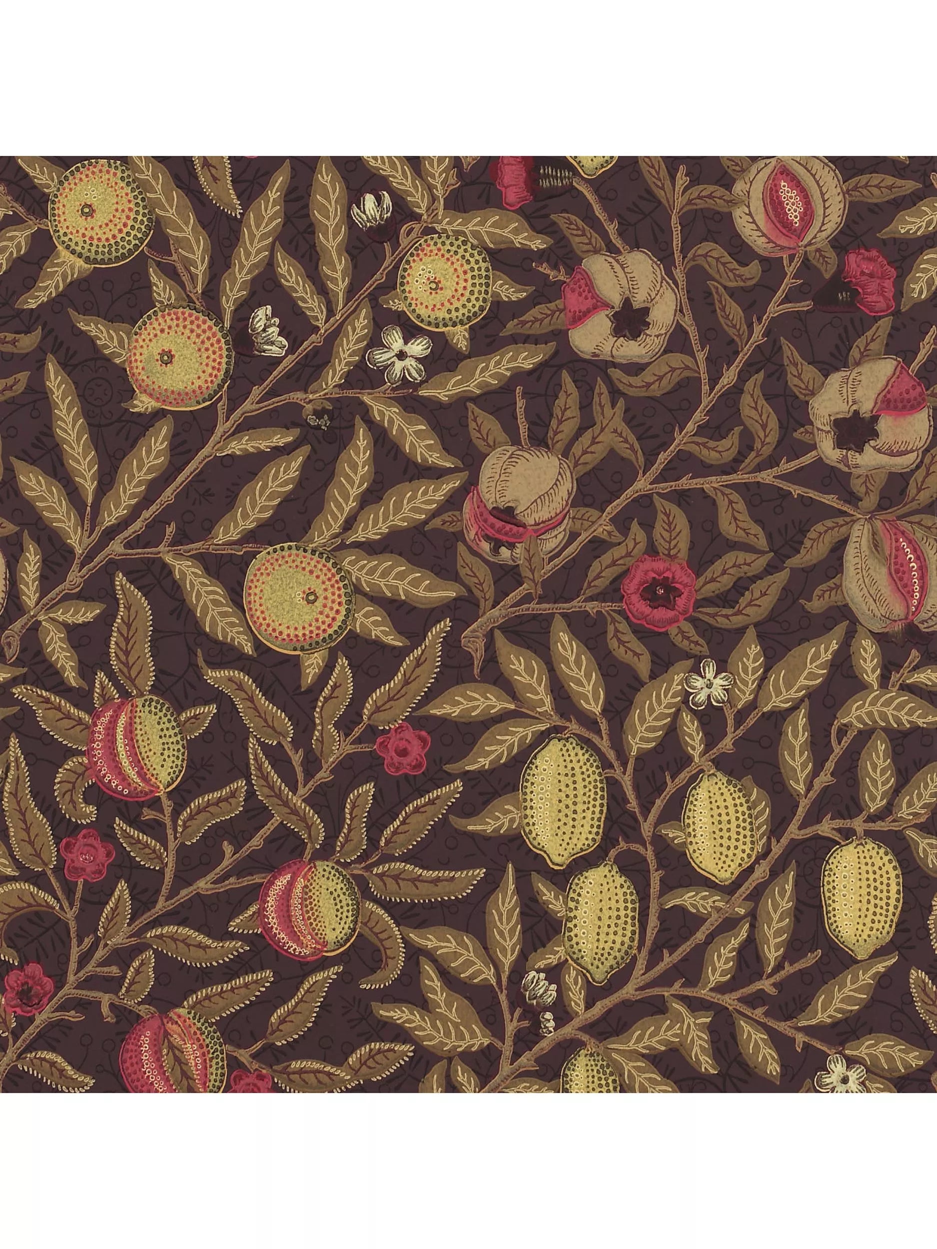 Morris & Co. Fruit Wallpaper 10.05m x 52cm