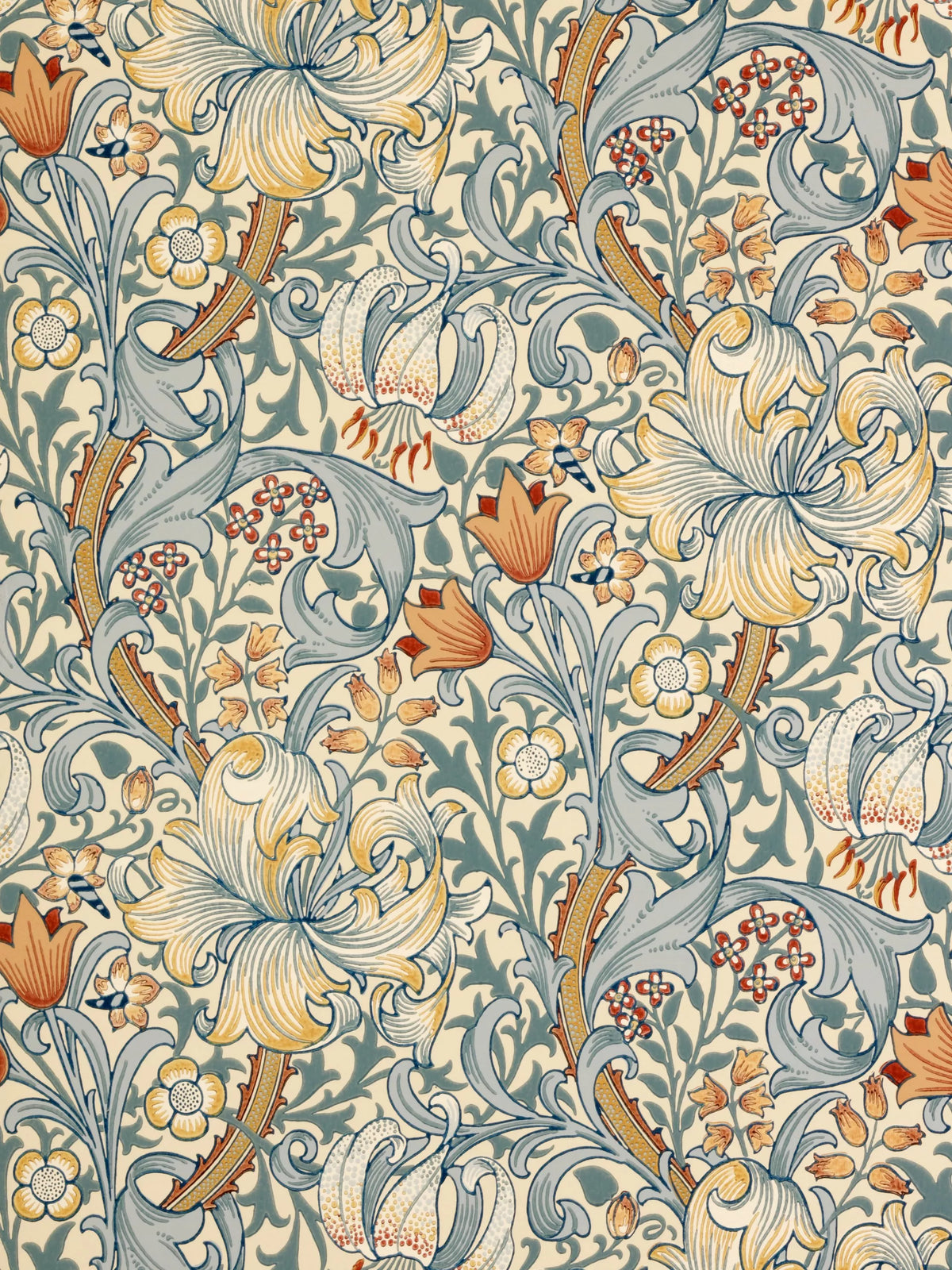 Morris & Co. Golden Lily wallpaper 10.05m x 52cm - British product