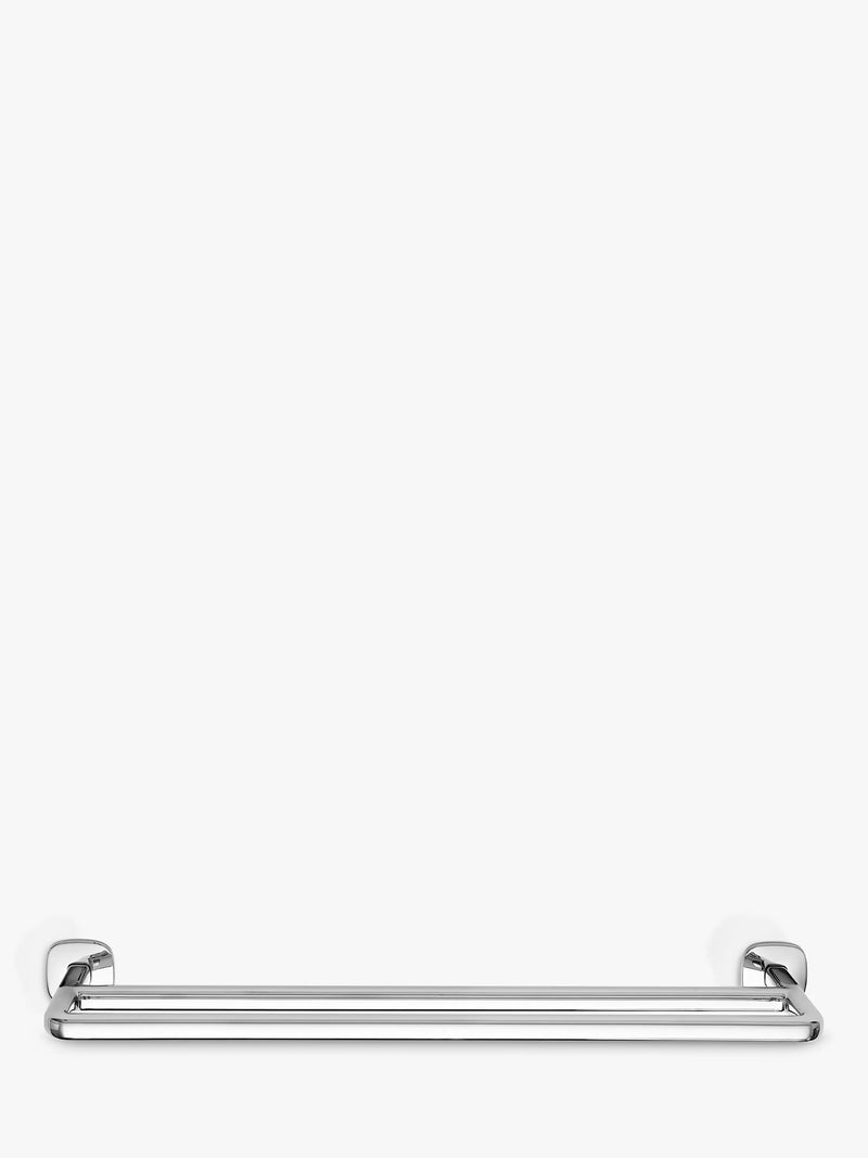 Robert Welch Burford double towel rail polished stainless steel - British product