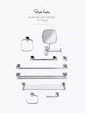 Robert Welch Burford double towel rail polished stainless steel - British product