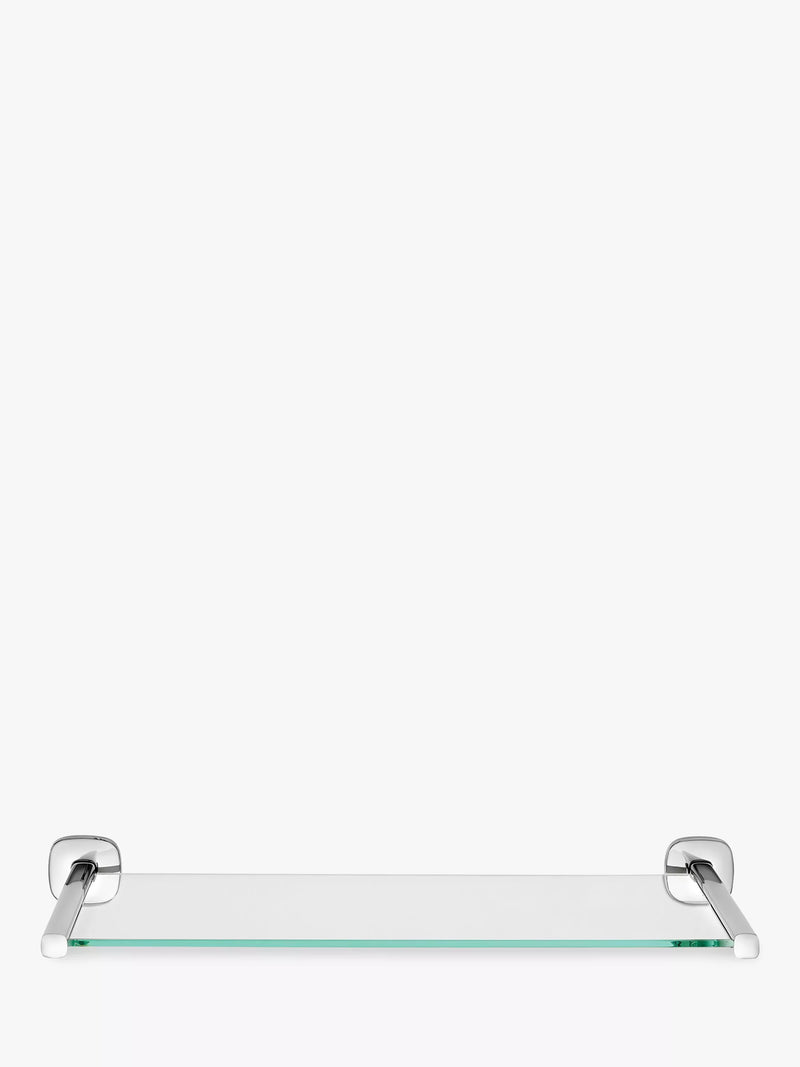 Robert Welch Burford bathroom shelf stainless steel glass, imported from the UK