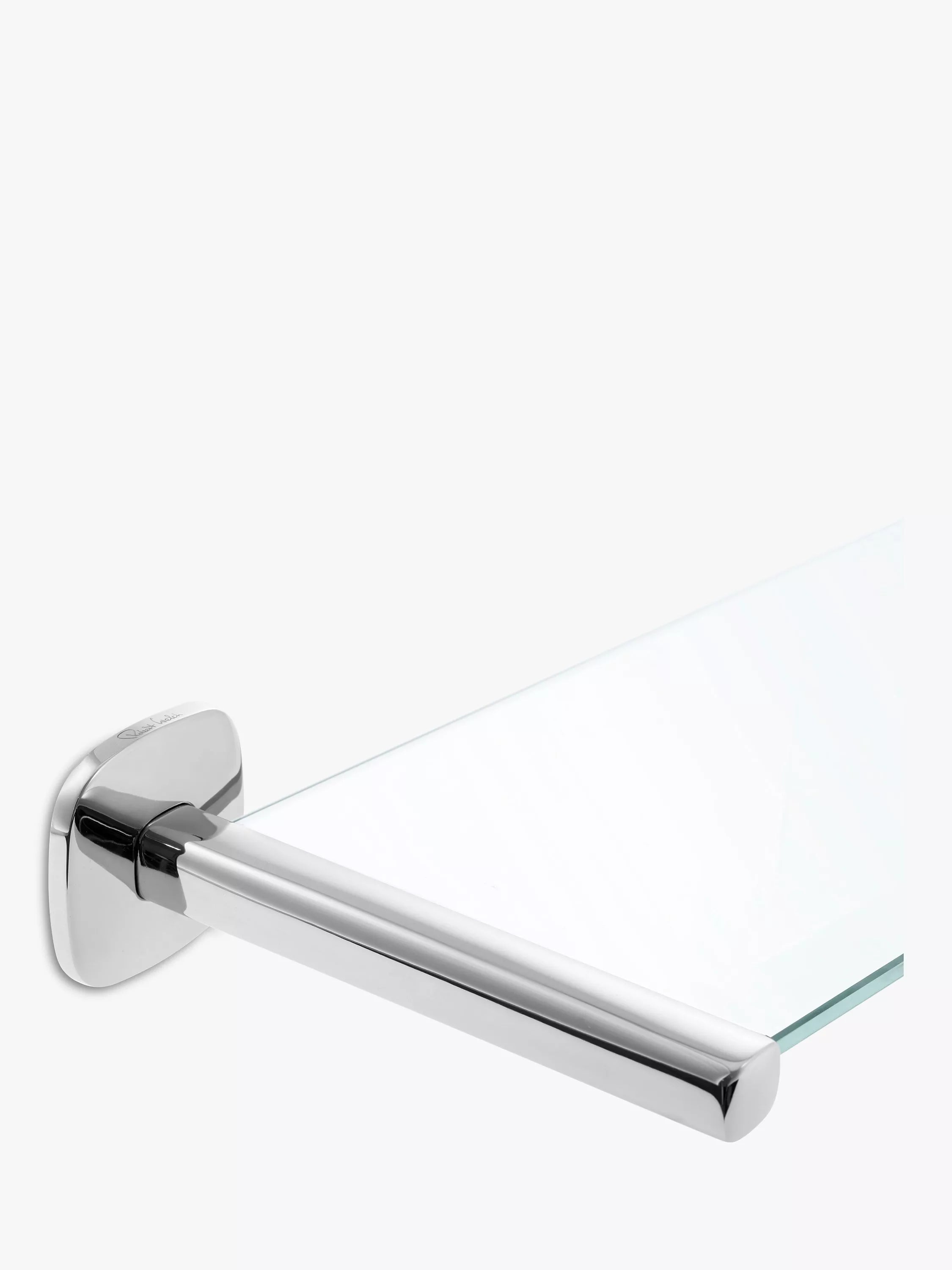 Robert Welch Burford bathroom shelf stainless steel glass, imported from the UK
