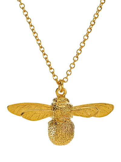 John Lewis Alex Monroe Baby Bee Gold Pendant Necklace- Buy online at McGrocer
