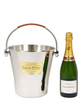 Laurent-Perrier Brut Champagne with silver ice bucket 75cl, UK version