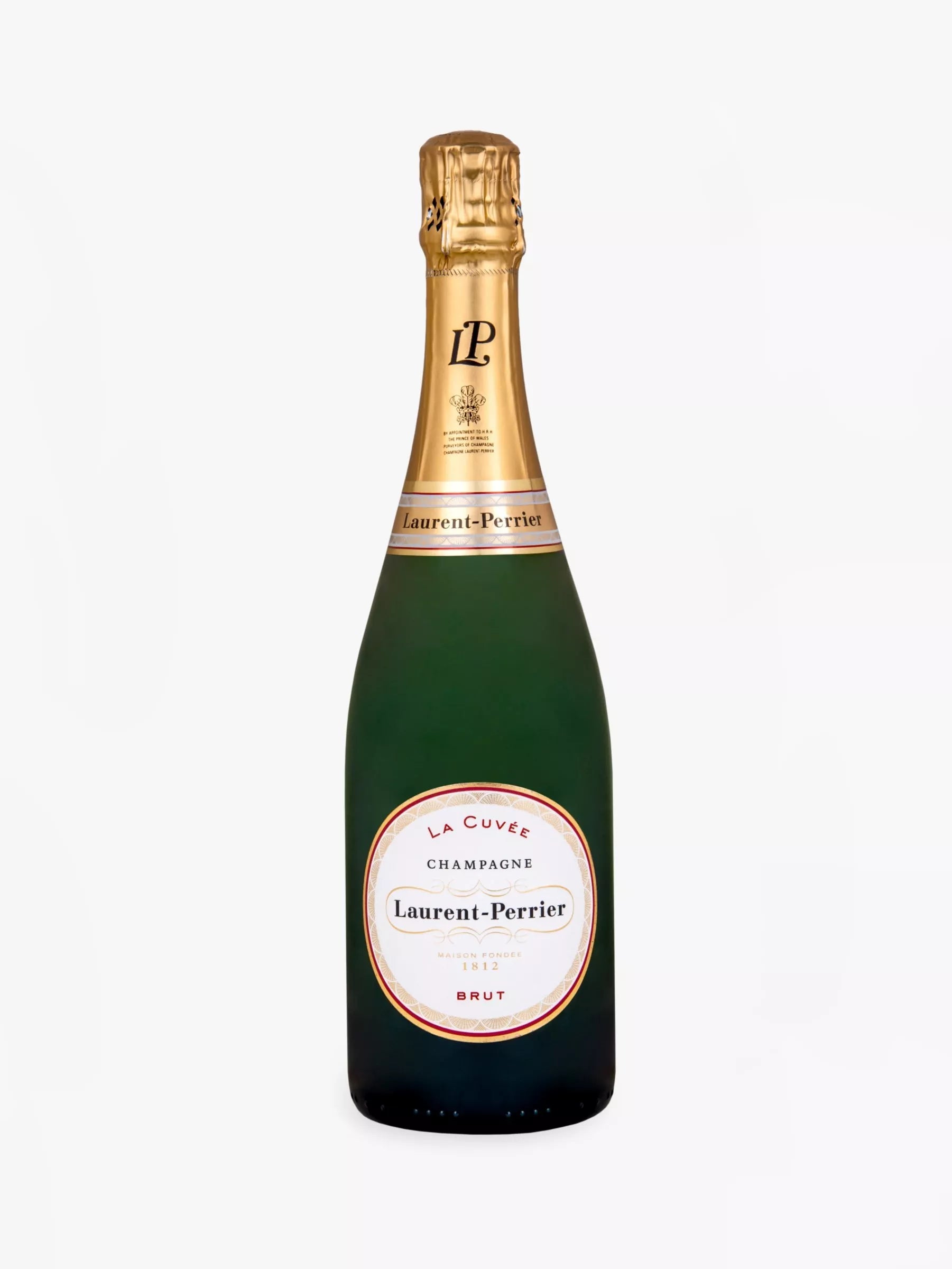 Laurent-Perrier Brut Champagne with silver ice bucket 75cl, UK version