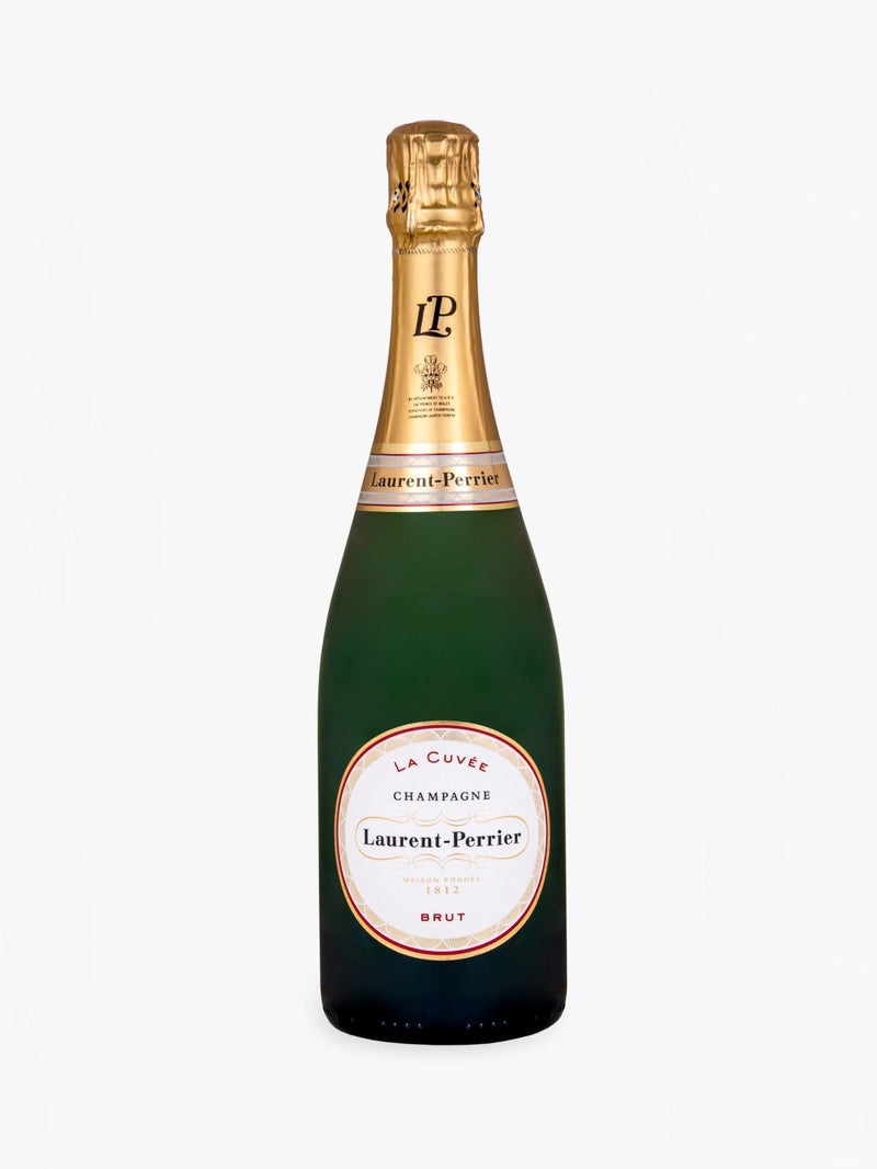 Laurent-Perrier Brut Champagne with silver ice bucket 75cl, UK version