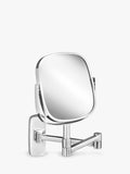 Robert Welch Burford extendable magnifying wall mirror, imported from the UK