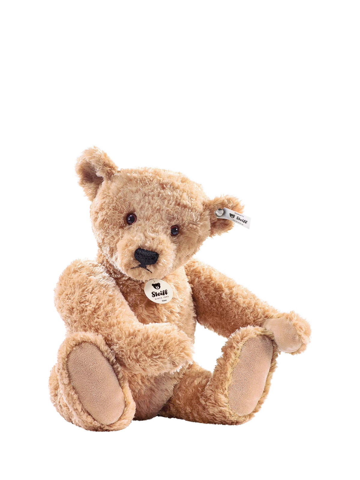 Steiff Elmar teddy bear soft toy medium, imported from the UK