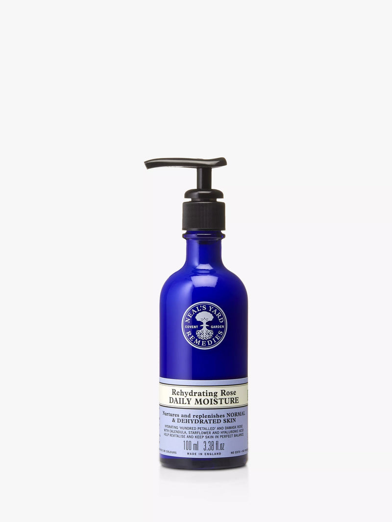 Neal's Yard Remedies Rehydrating Rose moisturiser 100ml, imported from the UK