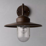 Nordlux outdoor wall light weathered copper finish (British brand)