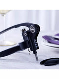 Ergonomic Lever Corkscrew with Foil Cutter and Gift Box