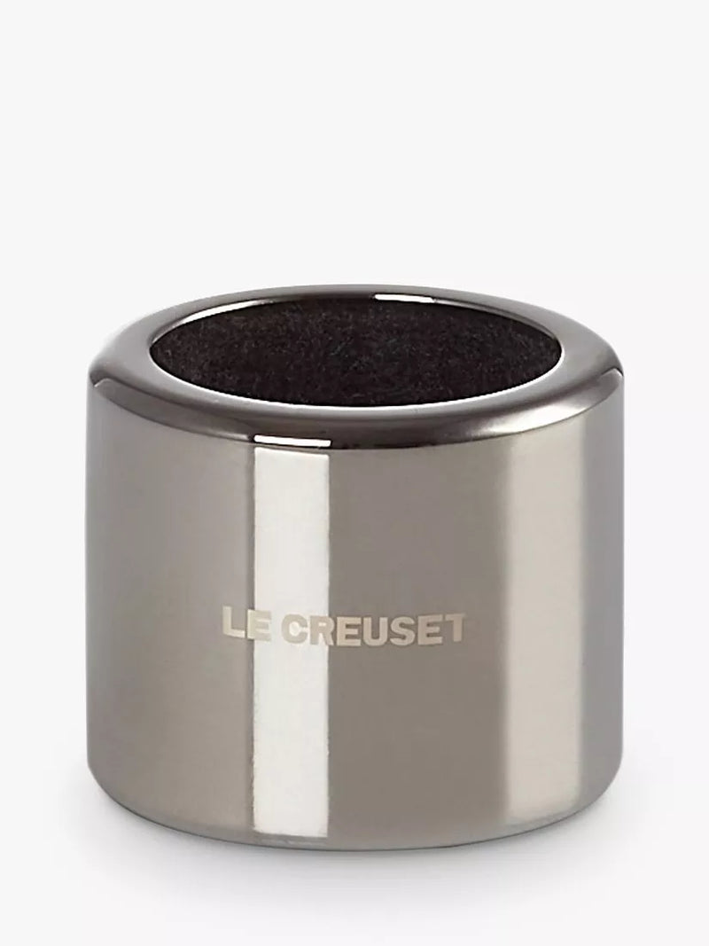 Le Creuset wine drip collar black nickel - British product