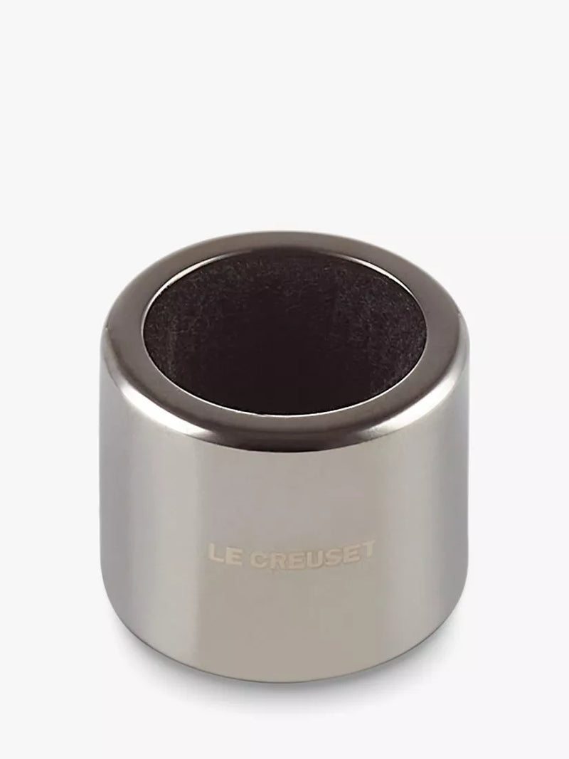 Le Creuset wine drip collar black nickel - British product