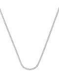 Nina B curb chain necklace silver 45cm, UK version