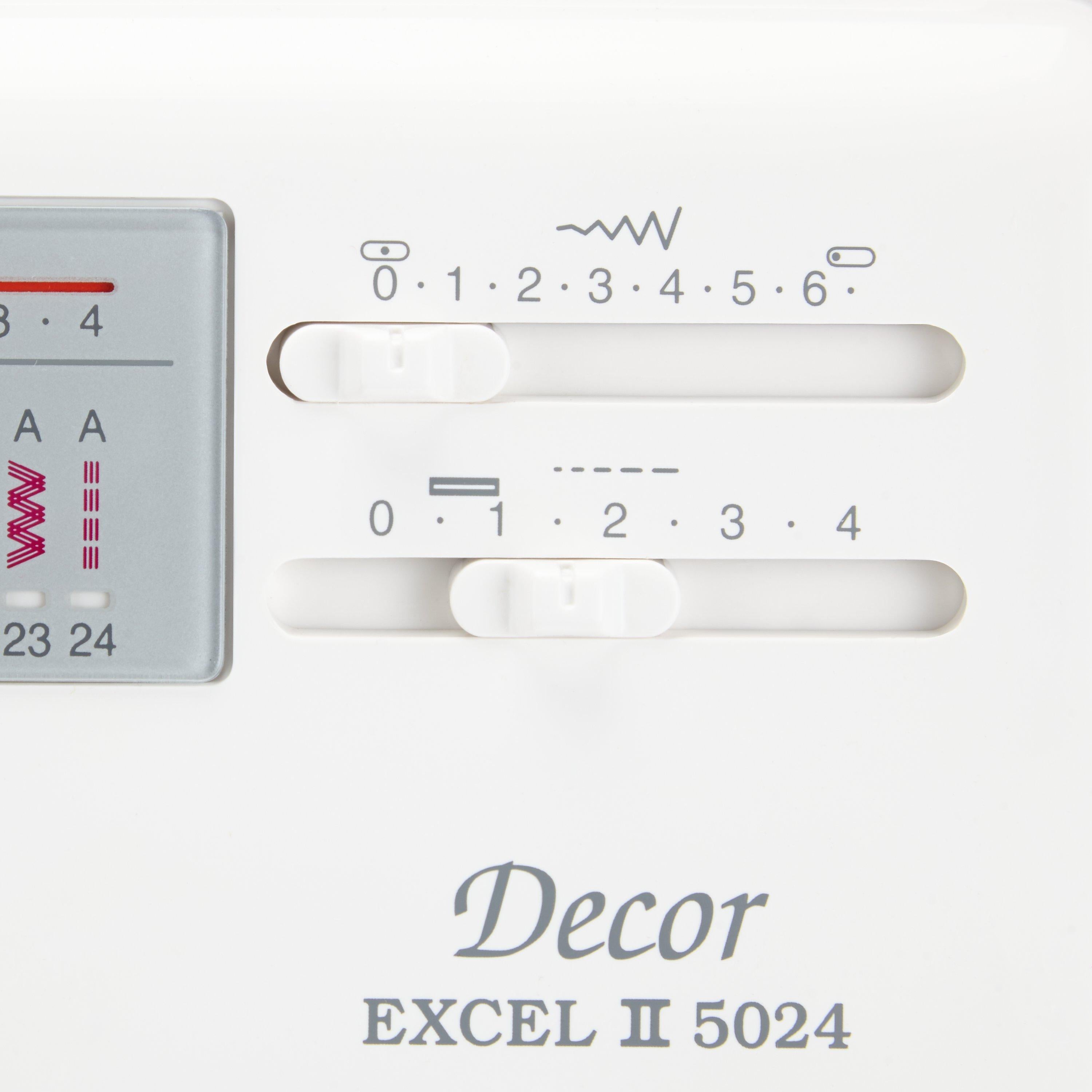Janome Excel Decor 5024 sewing machine, UK version