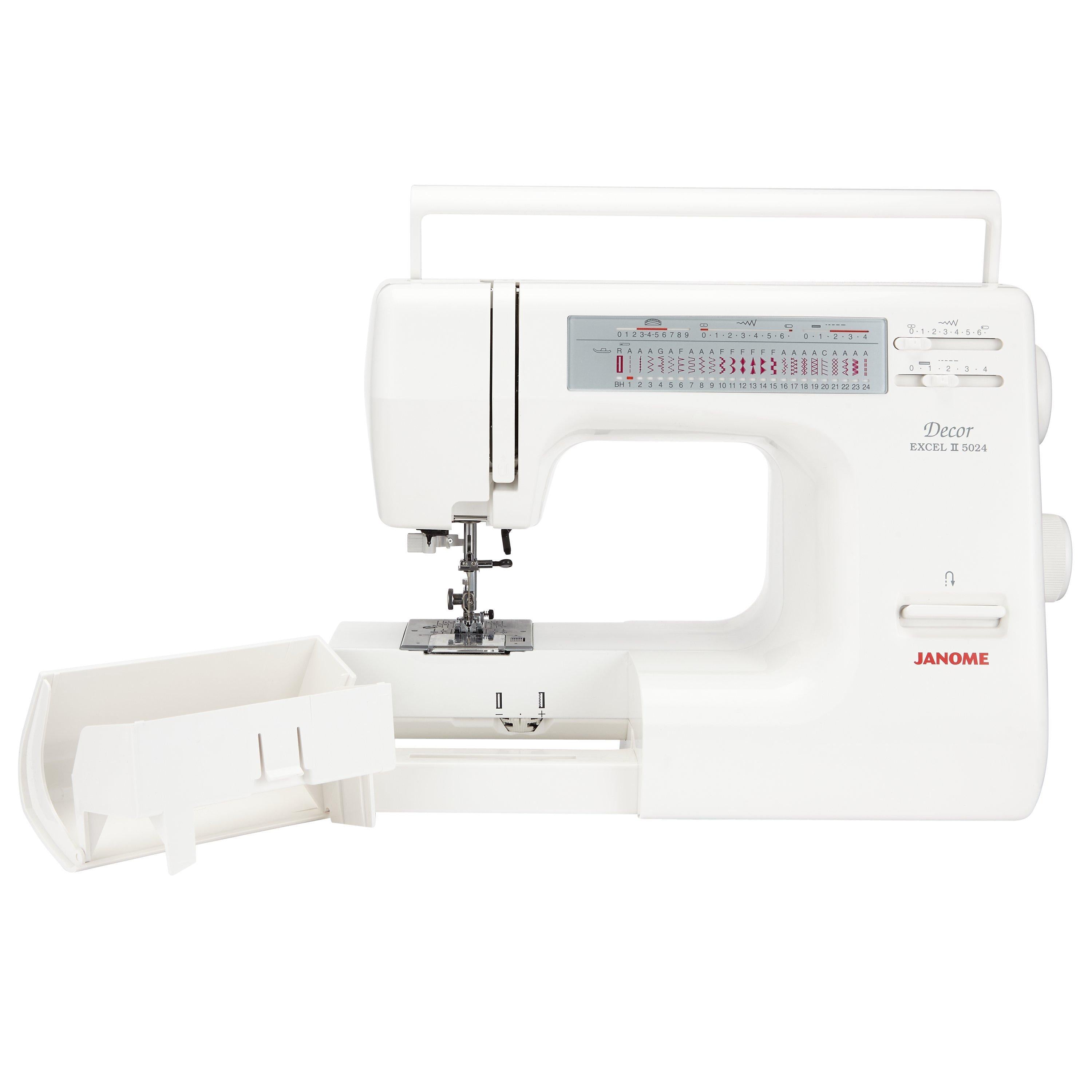 Janome Excel Decor 5024 sewing machine, UK version
