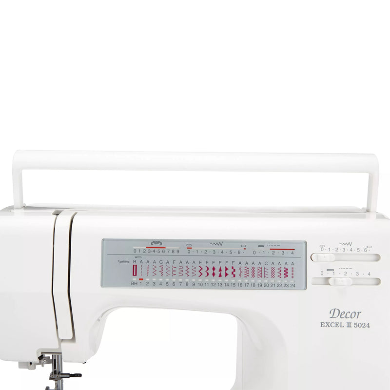 Janome Excel Decor 5024 sewing machine, UK version