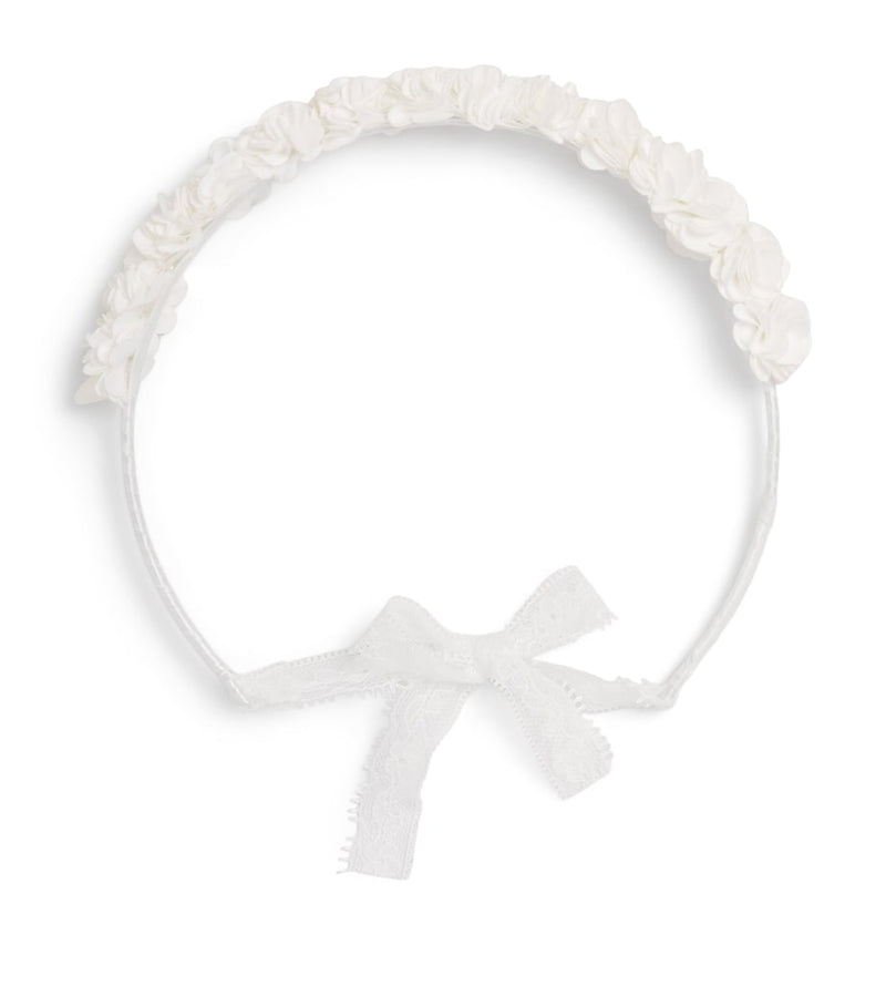 Tartine et Chocolat floral lace headband (British brand)