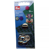 Prym metal cover buttons pack of 5 19mm, imported from the UK