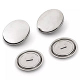 Prym metal cover buttons 29mm pack of 3 (British brand)