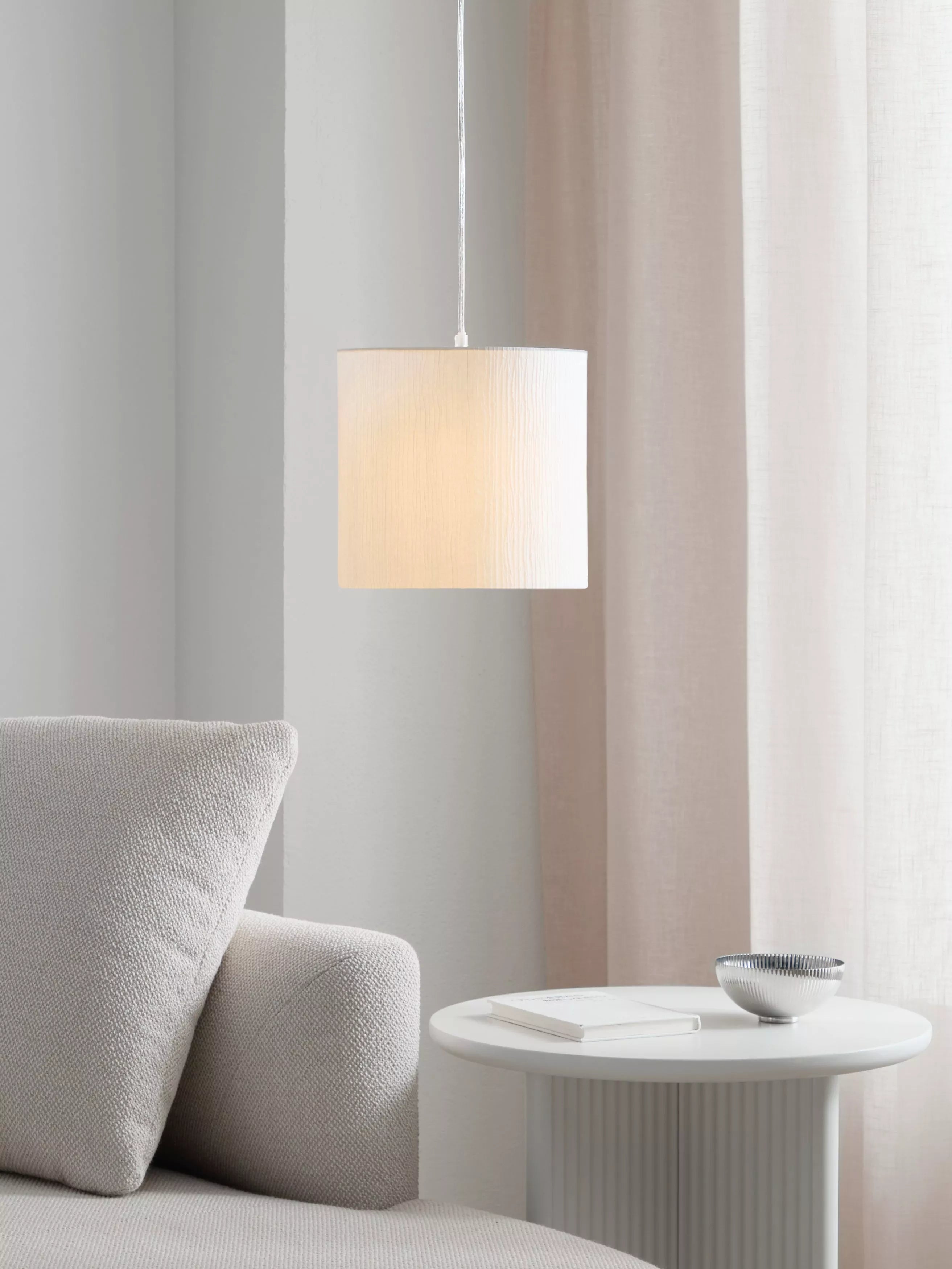 John Lewis small Libby ceiling shade cream - British product