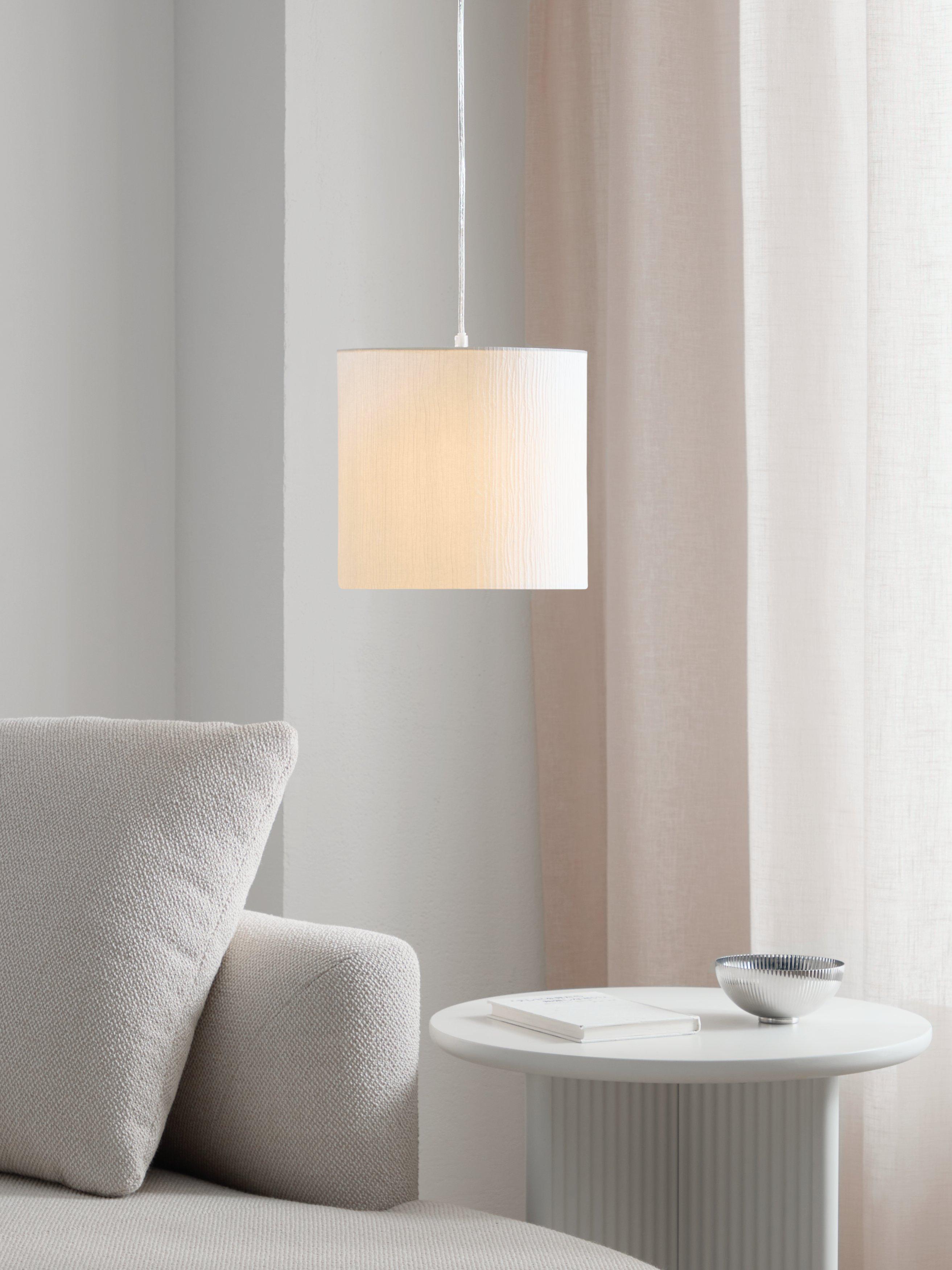 John Lewis small Libby ceiling shade cream - British product