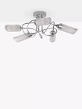 John Lewis Limbo semi flush 5 arm ceiling light, UK version