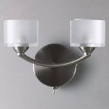 John Lewis Paige double wall light satin nickel - British product