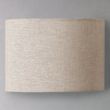 John Lewis Samantha wall light linen shade matt nickel silver - British product