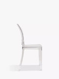 Kartell Victoria Ghost chair in transparent polycarbonate - British product