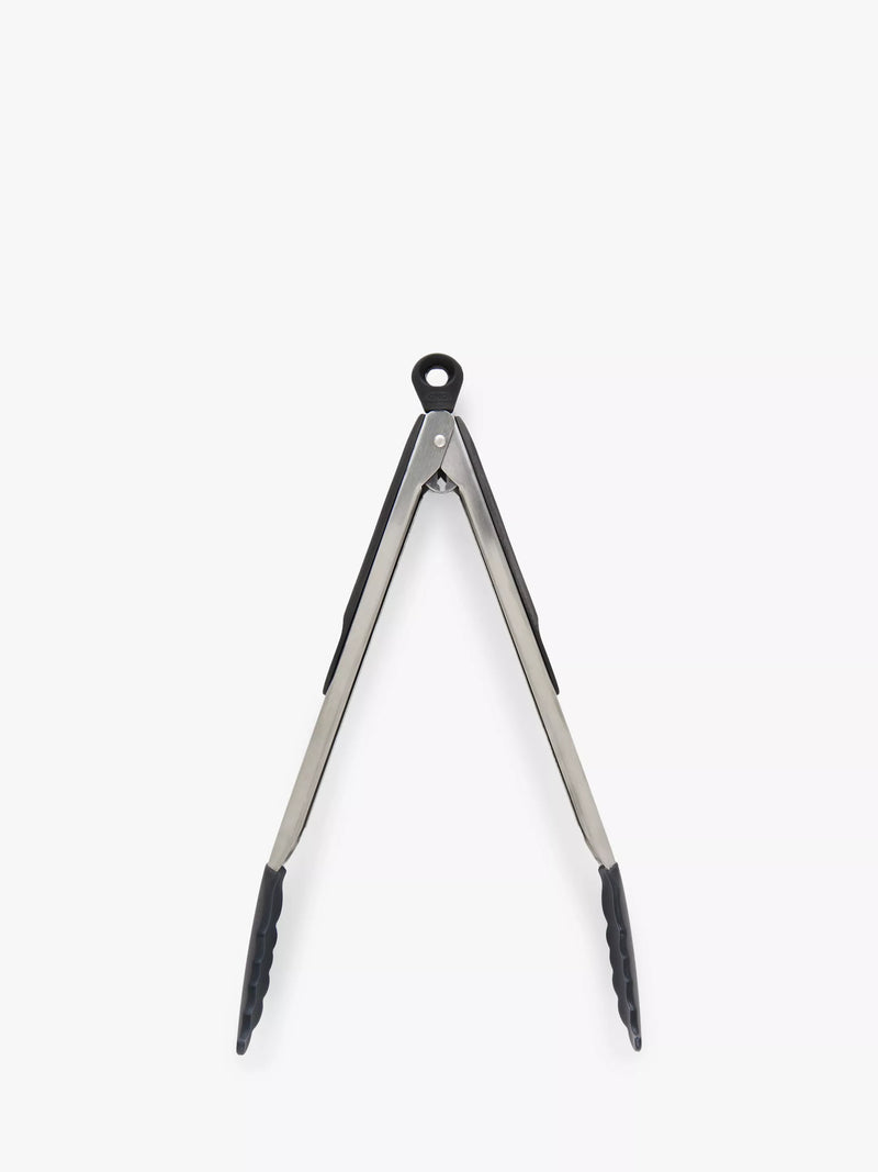 OXO locking tongs with silicone heads 12-inch, imported from the UK