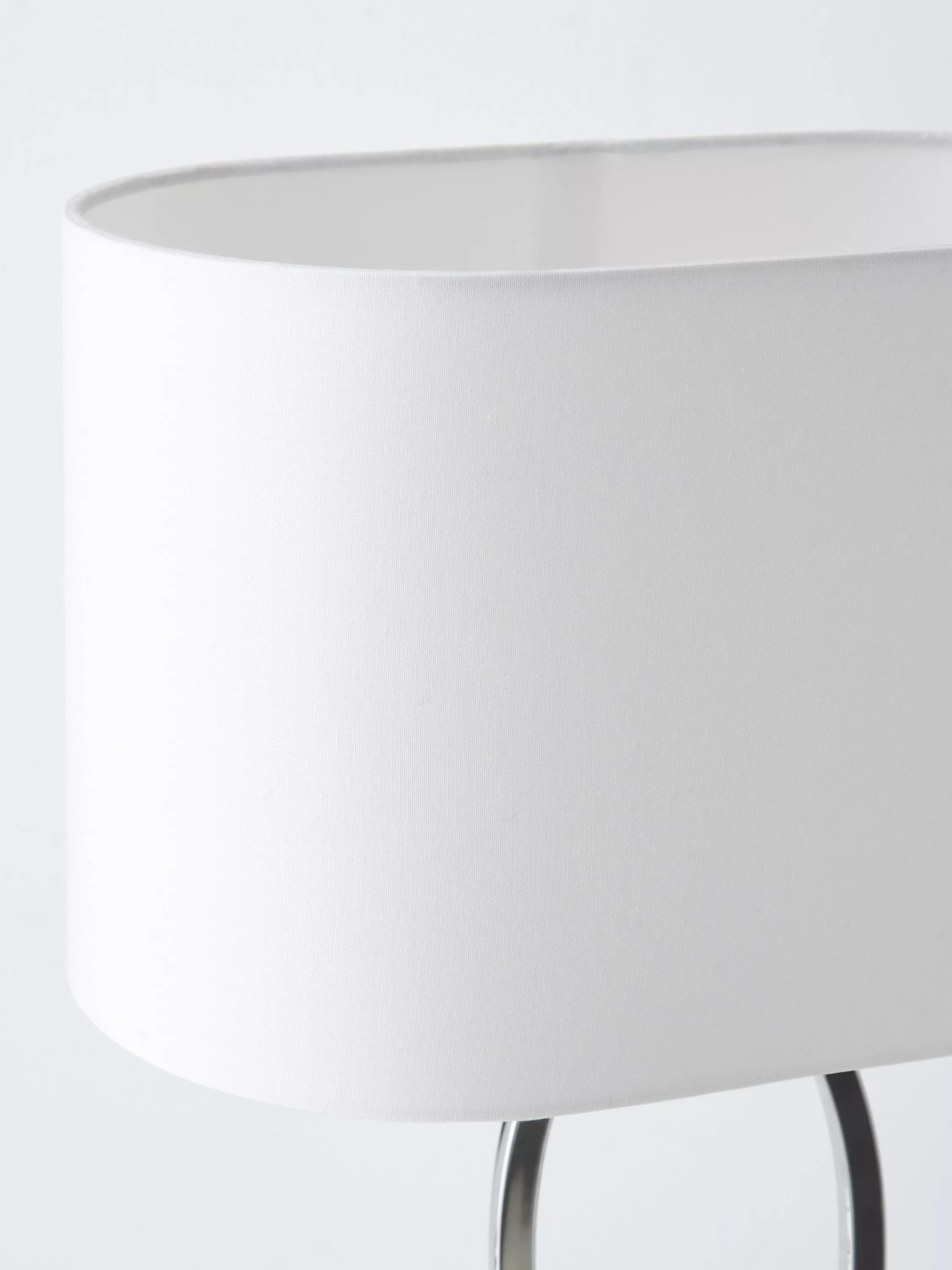 John Lewis Tom Touch Table Lamp Chrome (British brand)