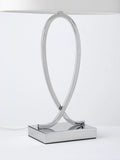 John Lewis Tom Touch Table Lamp Chrome (British brand)
