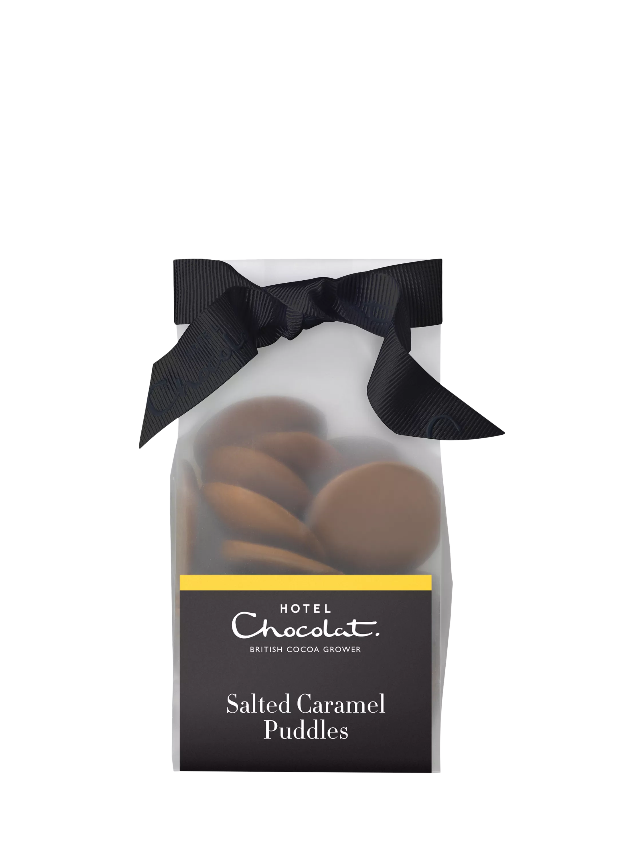 Hotel Chocolat Salted Caramel Chocolate Puddles 115g, UK version