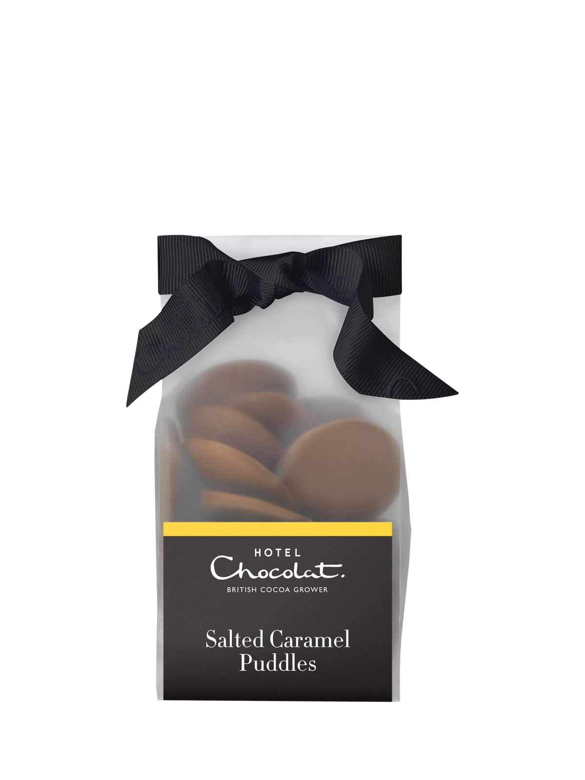 Hotel Chocolat Salted Caramel Chocolate Puddles 115g, UK version